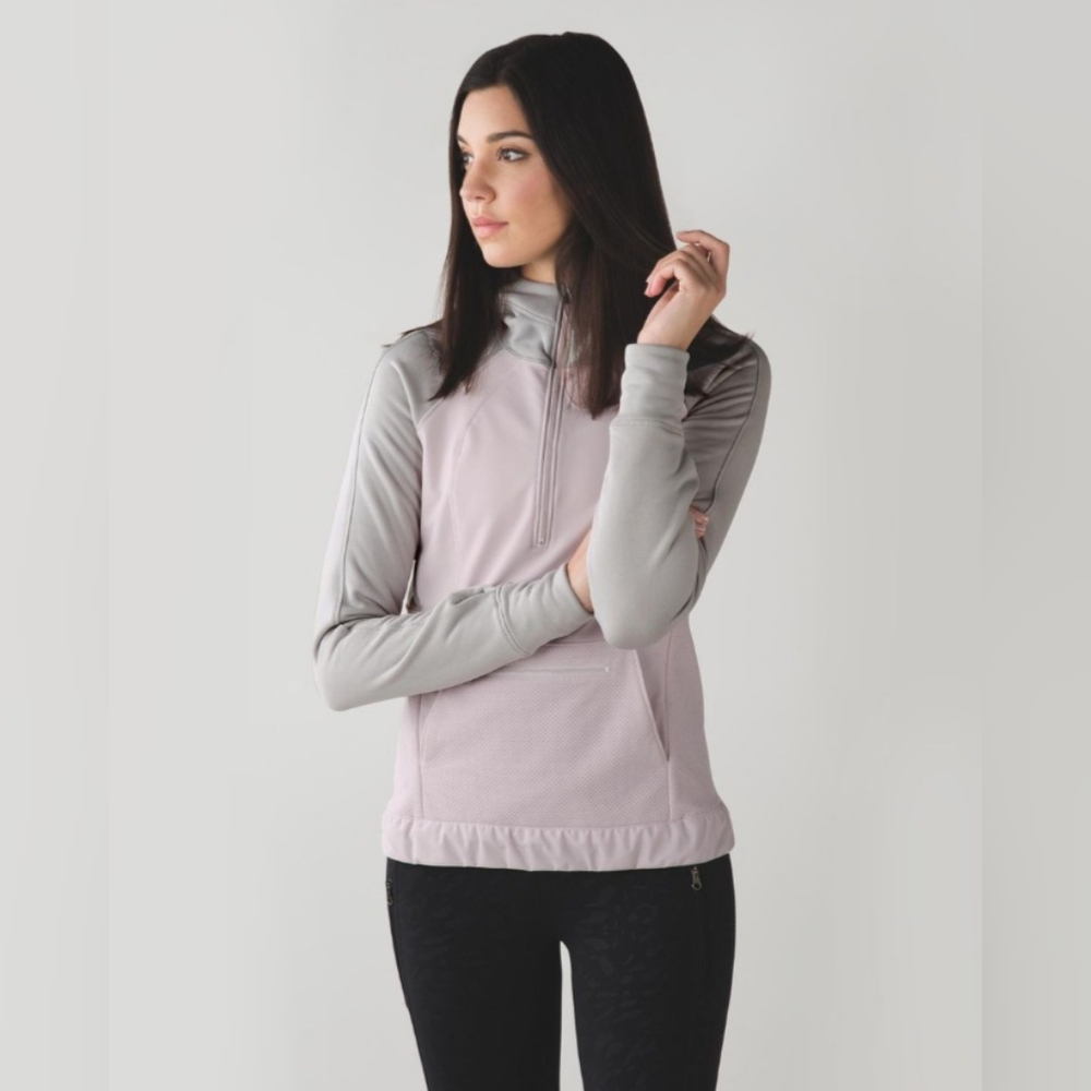 Lululemon Let's Get Visible Hoodie Neutral Blush / Heathered Size 6 Pre-owned